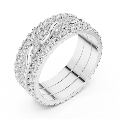 Round Eternity Lab Grown Diamond Ring