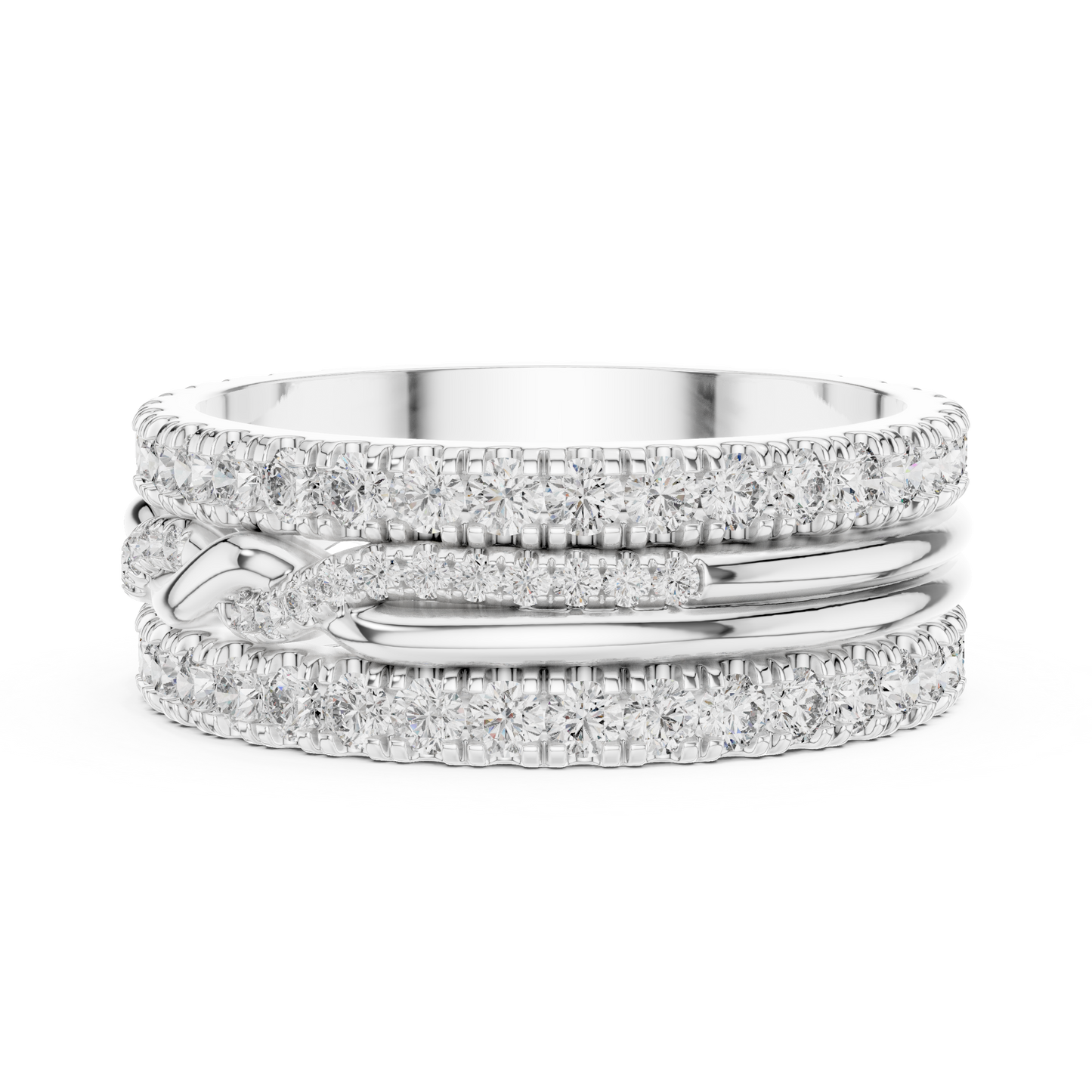 Round Eternity Lab Grown Diamond Ring