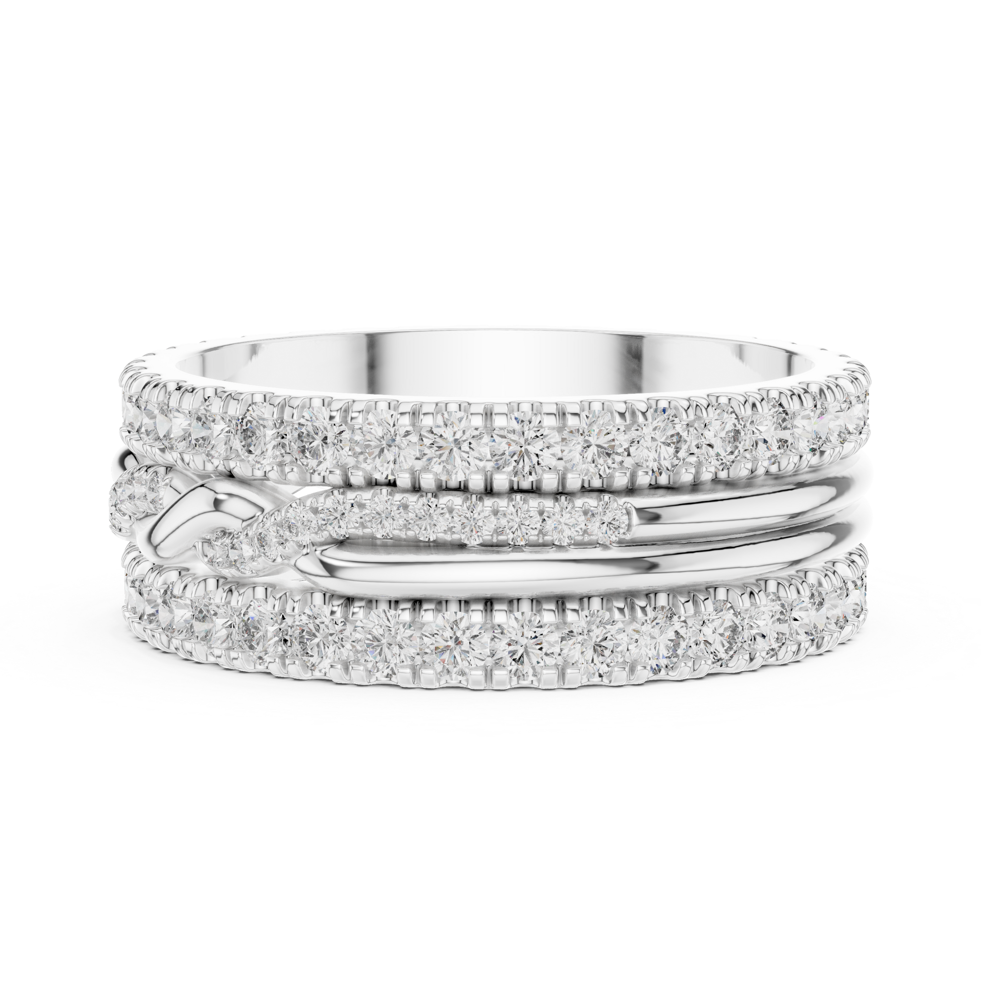 Round Eternity Lab Grown Diamond Ring