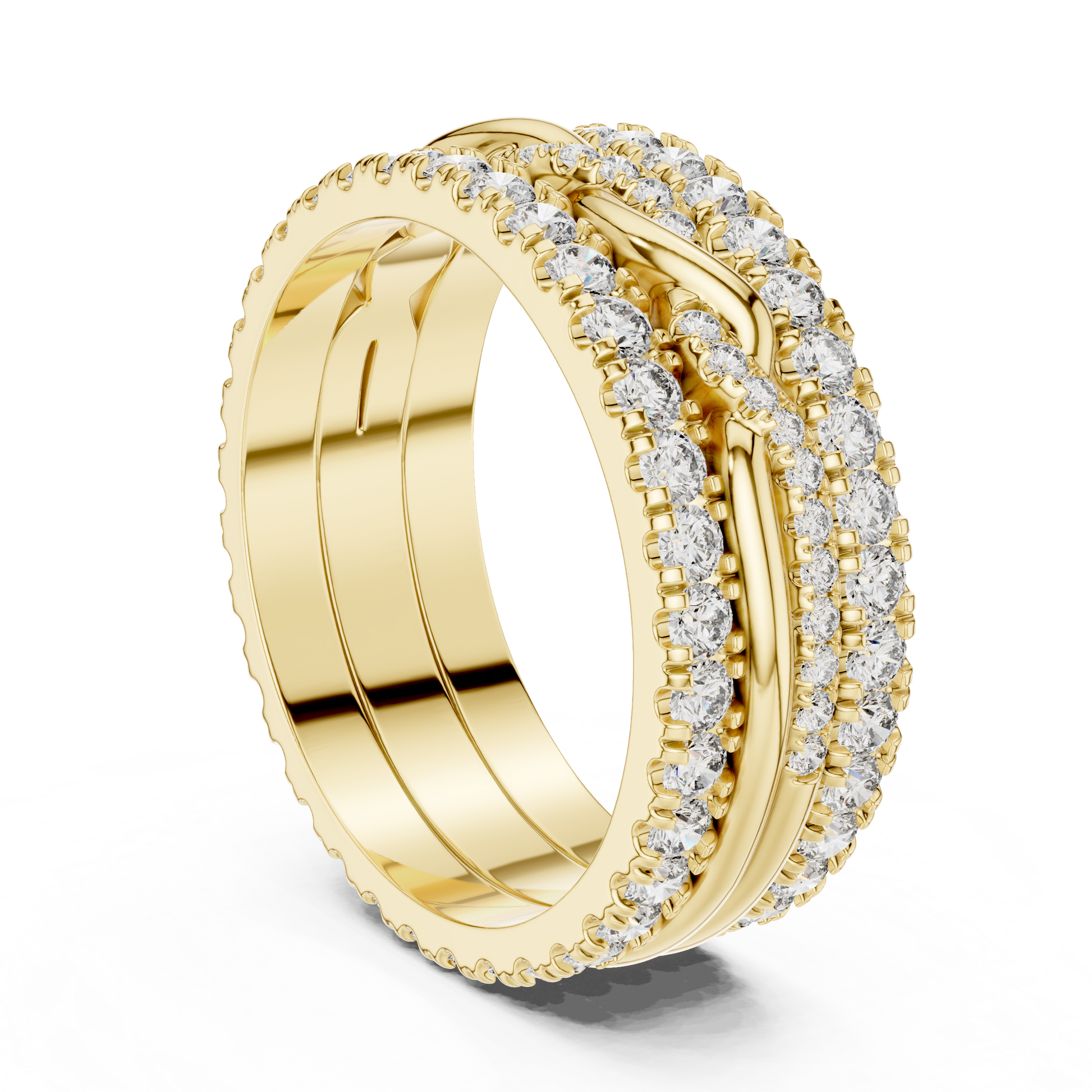 Round Eternity Lab Grown Diamond Ring