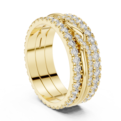 Round Eternity Lab Grown Diamond Ring