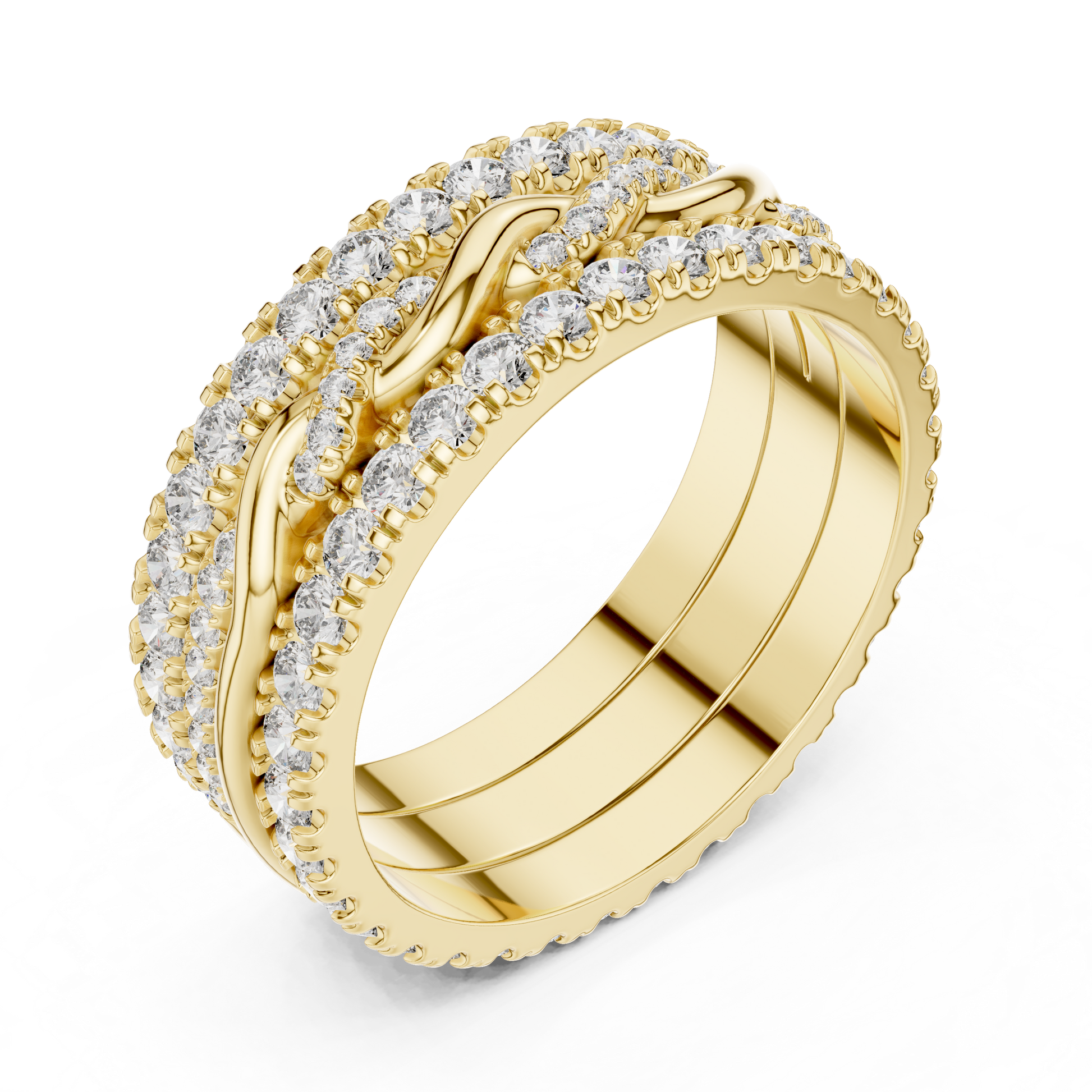 Round Eternity Lab Grown Diamond Ring