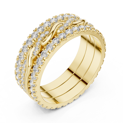 Round Eternity Lab Grown Diamond Ring