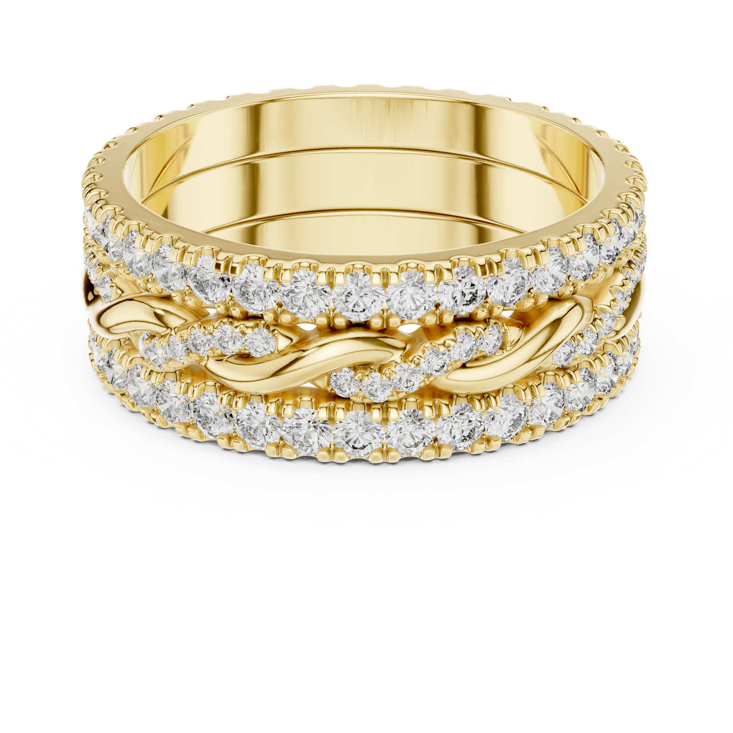 Round Eternity Lab Grown Diamond Ring