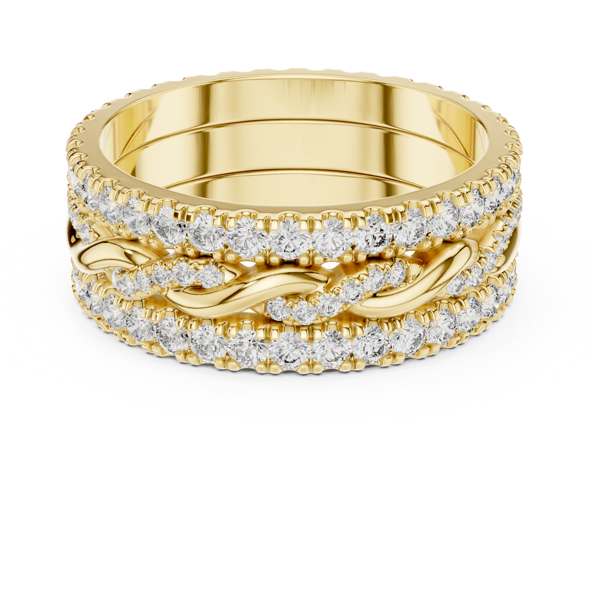 Round Eternity Lab Grown Diamond Ring