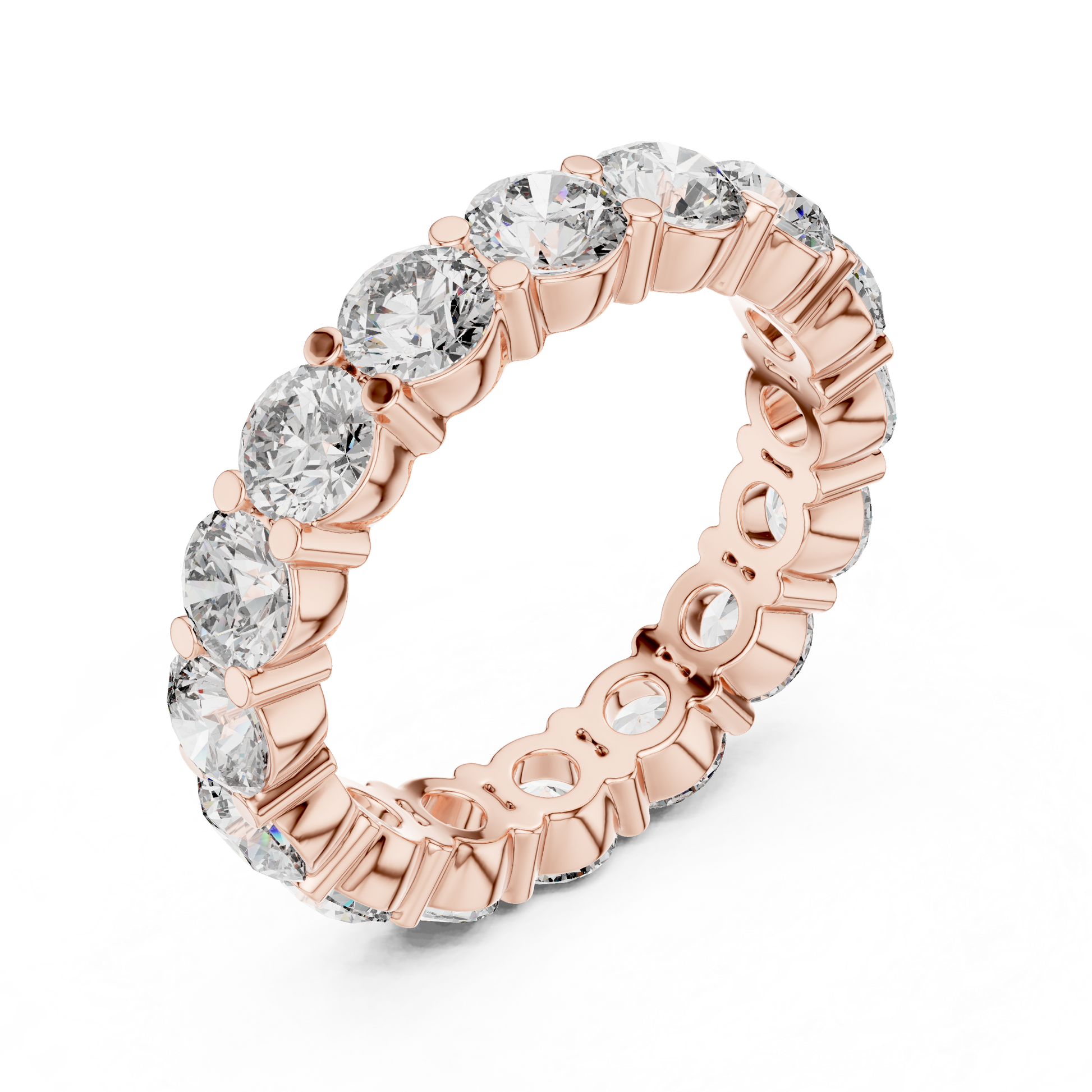 Round Eternity Lab Grown Diamond Ring