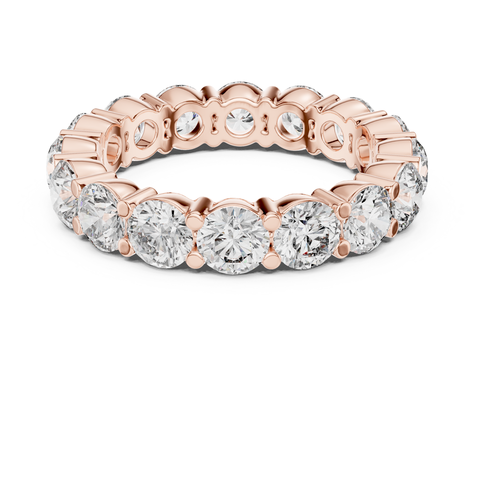 Round Eternity Lab Grown Diamond Ring