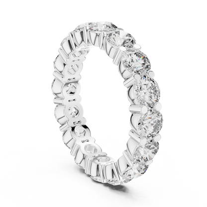 Round Eternity Lab Grown Diamond Ring