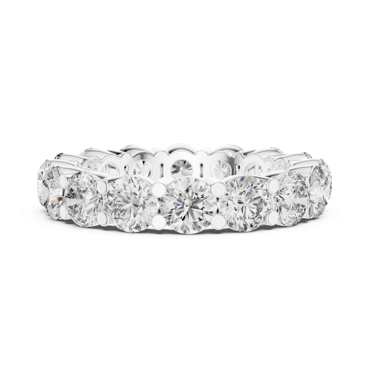 Round Eternity Lab Grown Diamond Ring