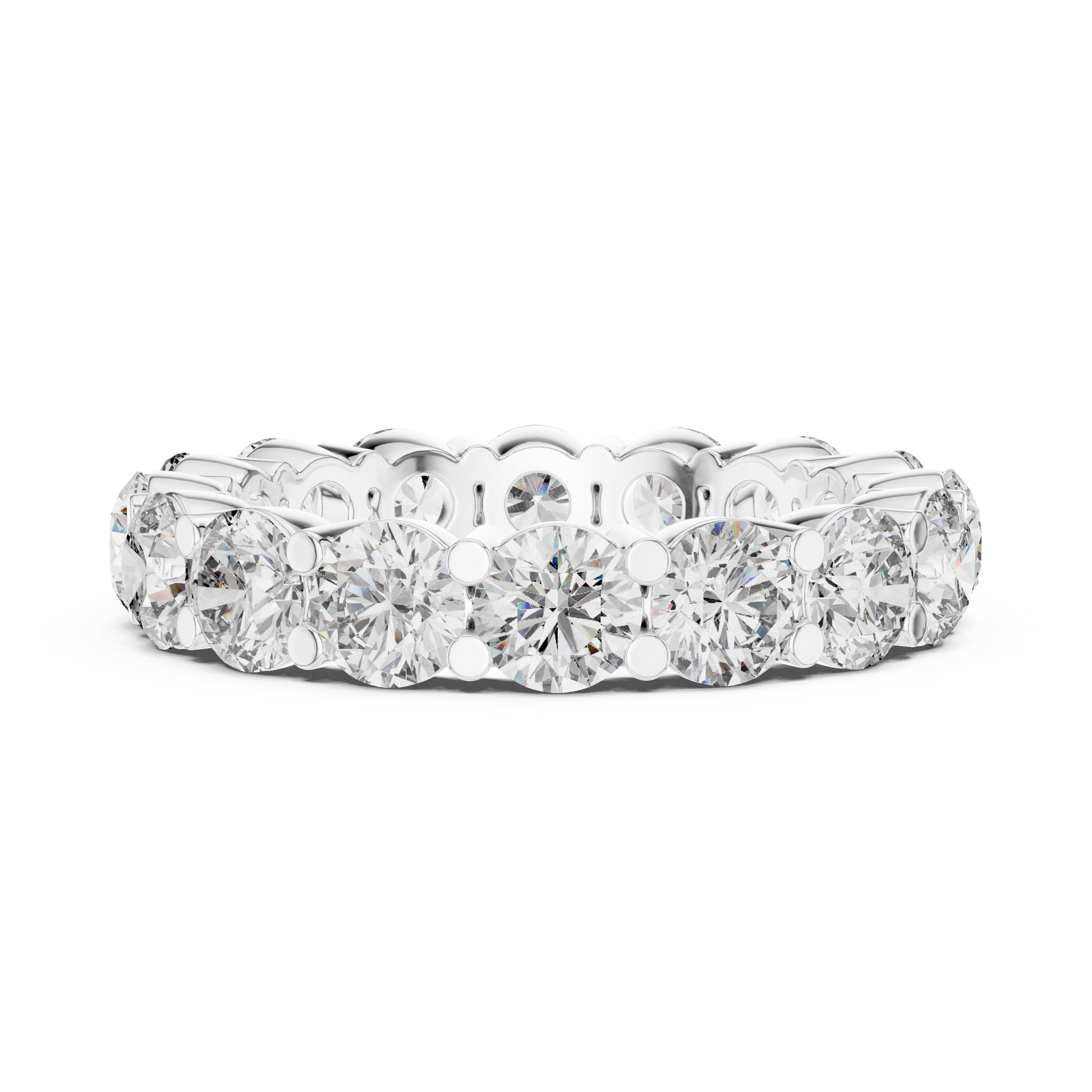 Round Eternity Lab Grown Diamond Ring
