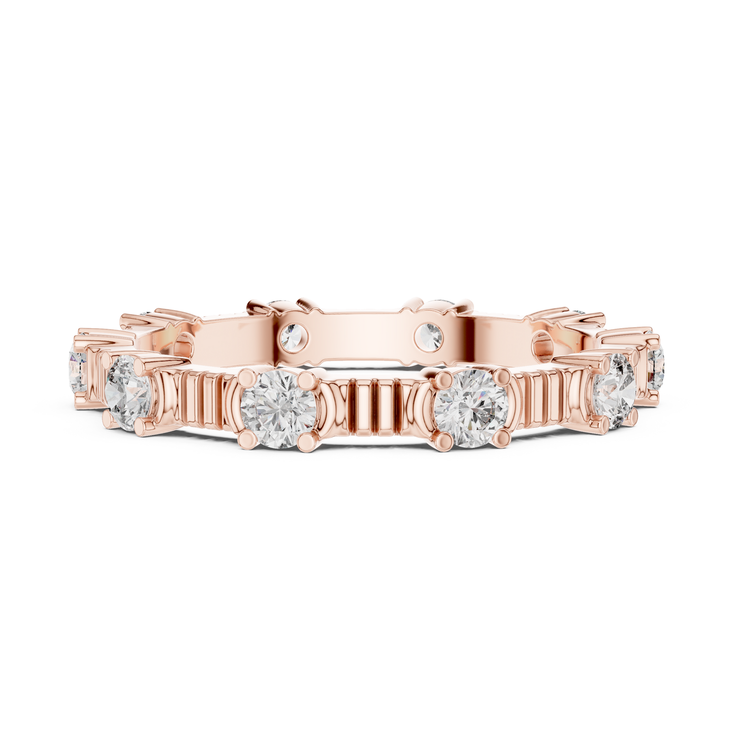 Mixed Shape Lab Grown Diamond Eternity Ring