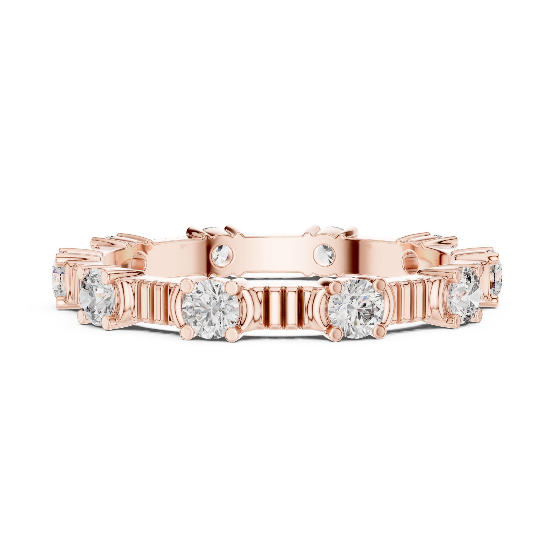 Mixed Shape Lab Grown Diamond Eternity Ring