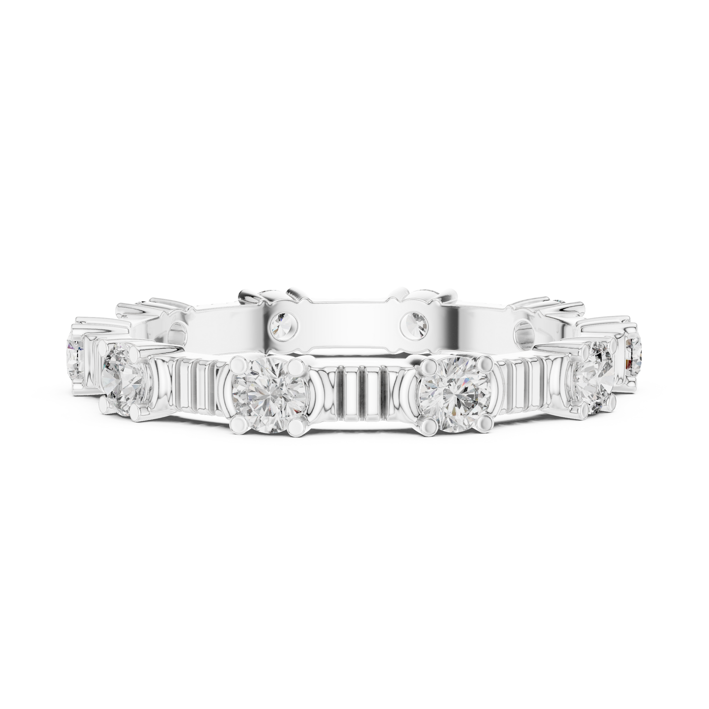 Mixed Shape Lab Grown Diamond Eternity Ring