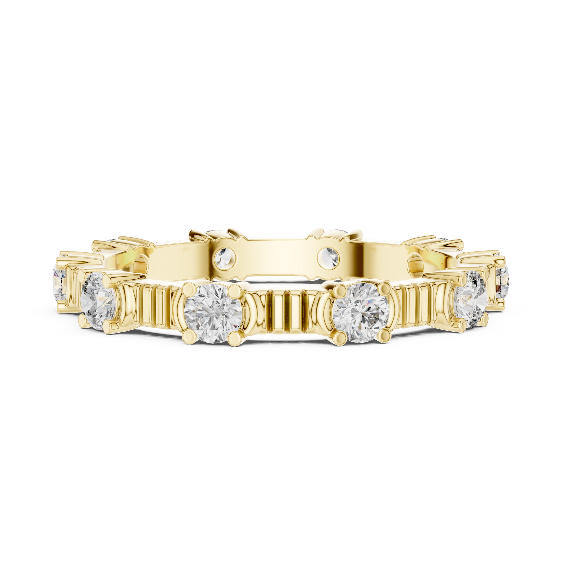 Mixed Shape Lab Grown Diamond Eternity Ring