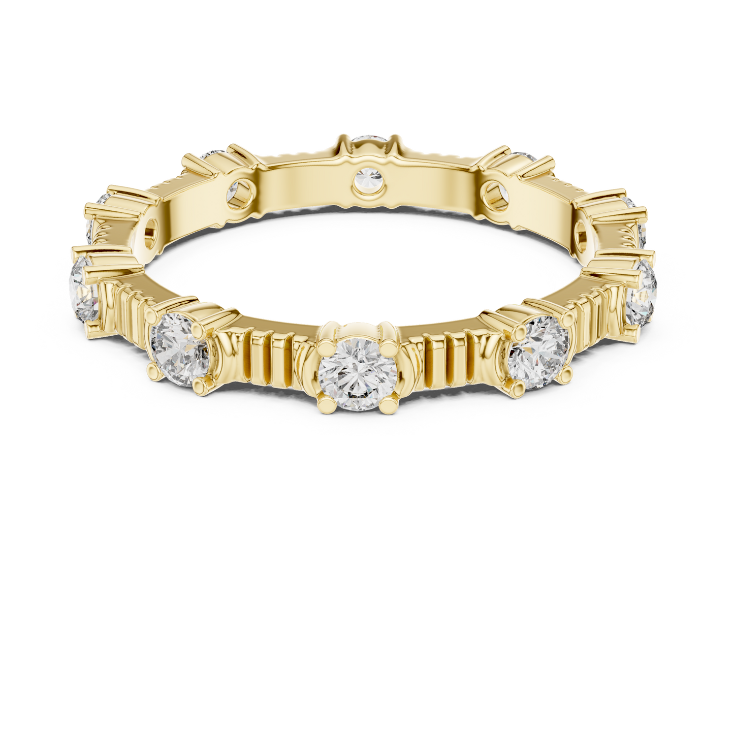 Mixed Shape Lab Grown Diamond Eternity Ring