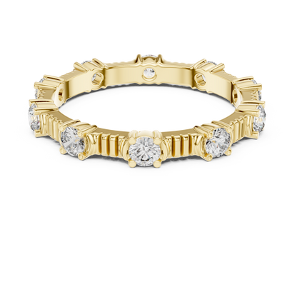 Mixed Shape Lab Grown Diamond Eternity Ring