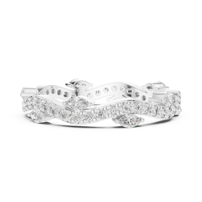 Mixed Shape Lab Grown Diamond Eternity Ring