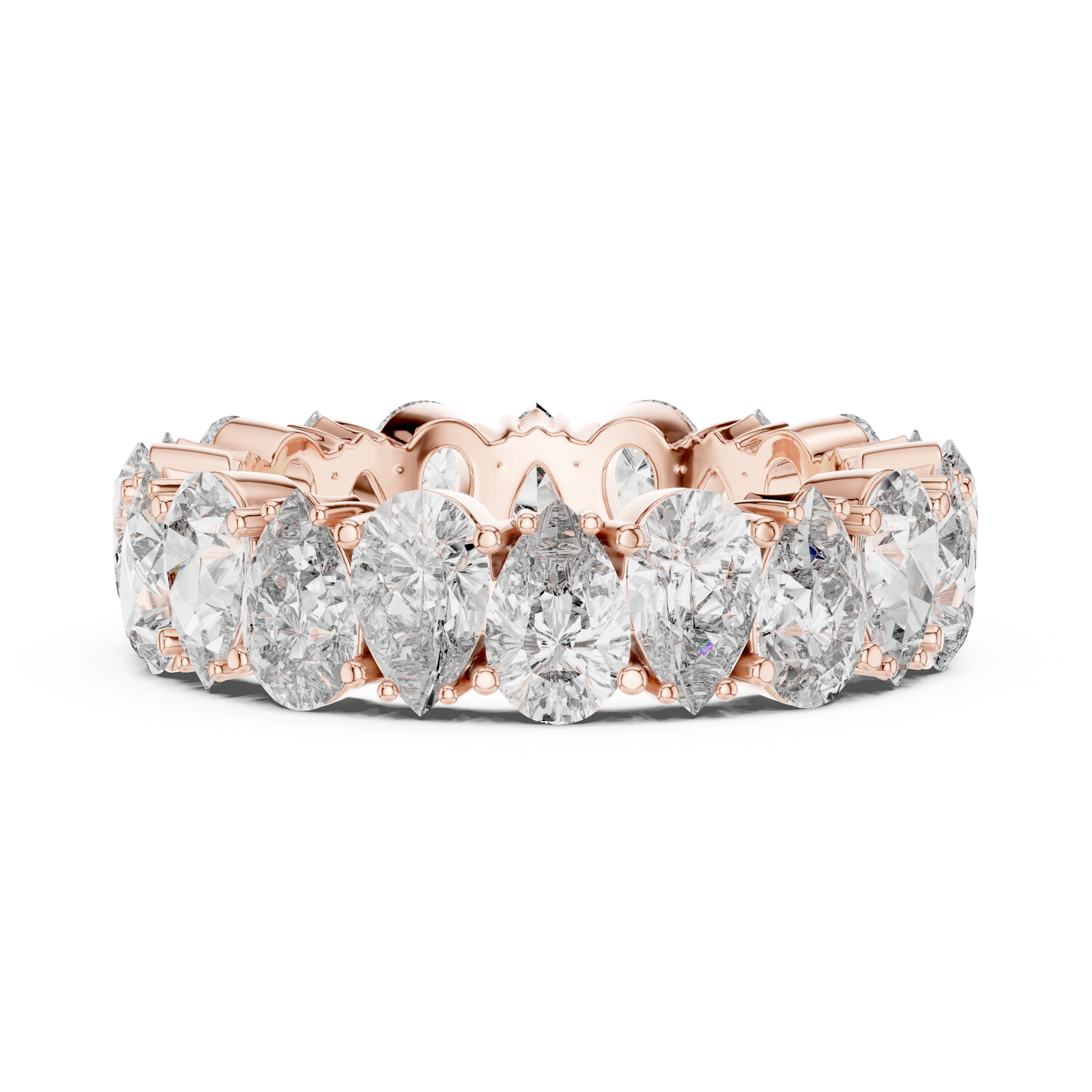 Cushion Eternity Lab Grown Diamond Ring