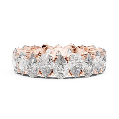 Cushion Eternity Lab Grown Diamond Ring