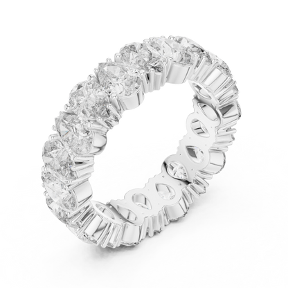 Cushion Eternity Lab Grown Diamond Ring
