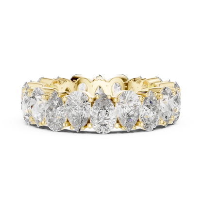 Cushion Eternity Lab Grown Diamond Ring