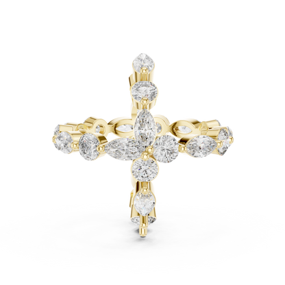 Mixed Shape Lab Grown Diamond Eternity Ring