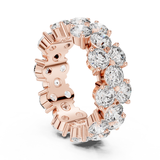 Mixed Shape Lab Grown Diamond Halo Ring