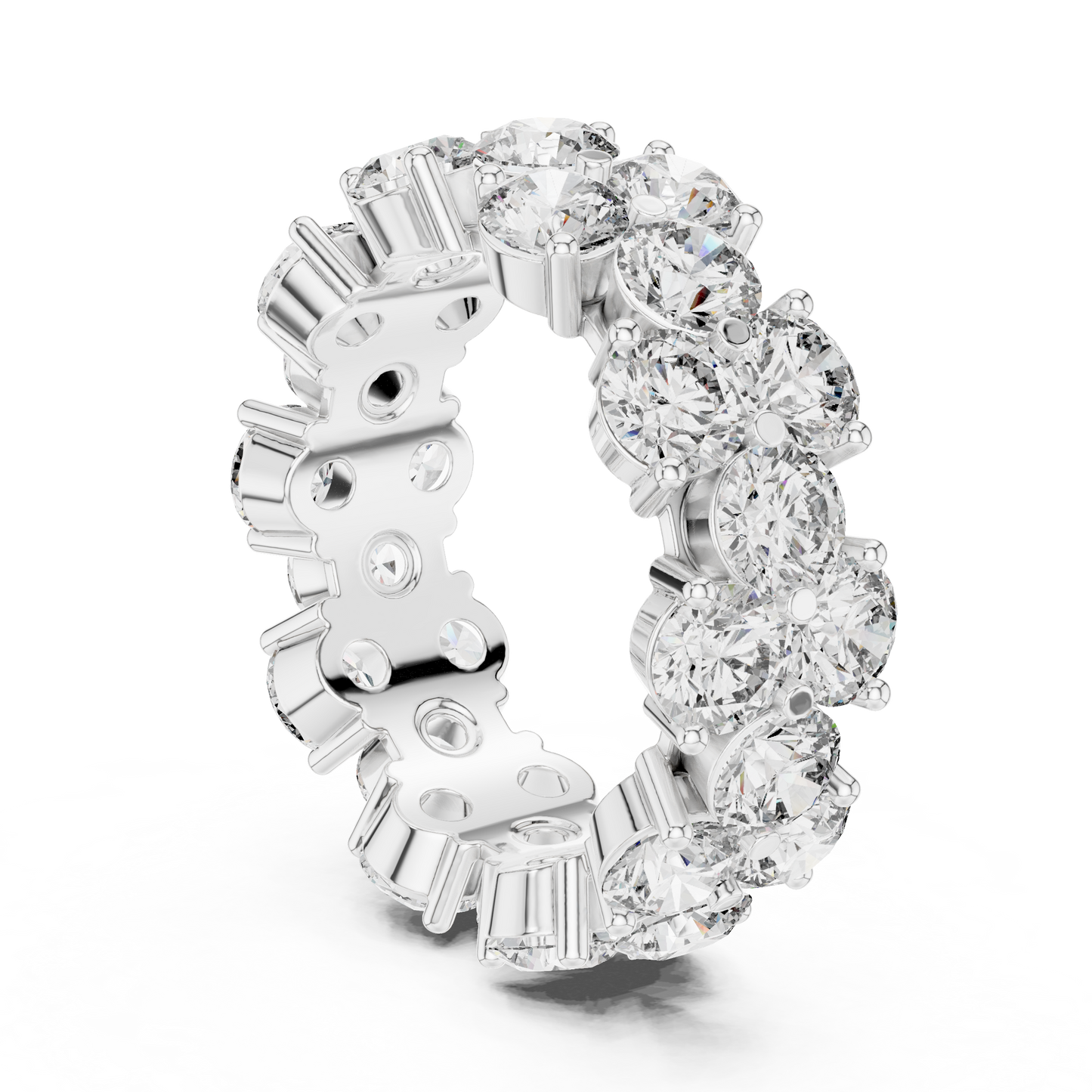 Mixed Shape Lab Grown Diamond Halo Ring