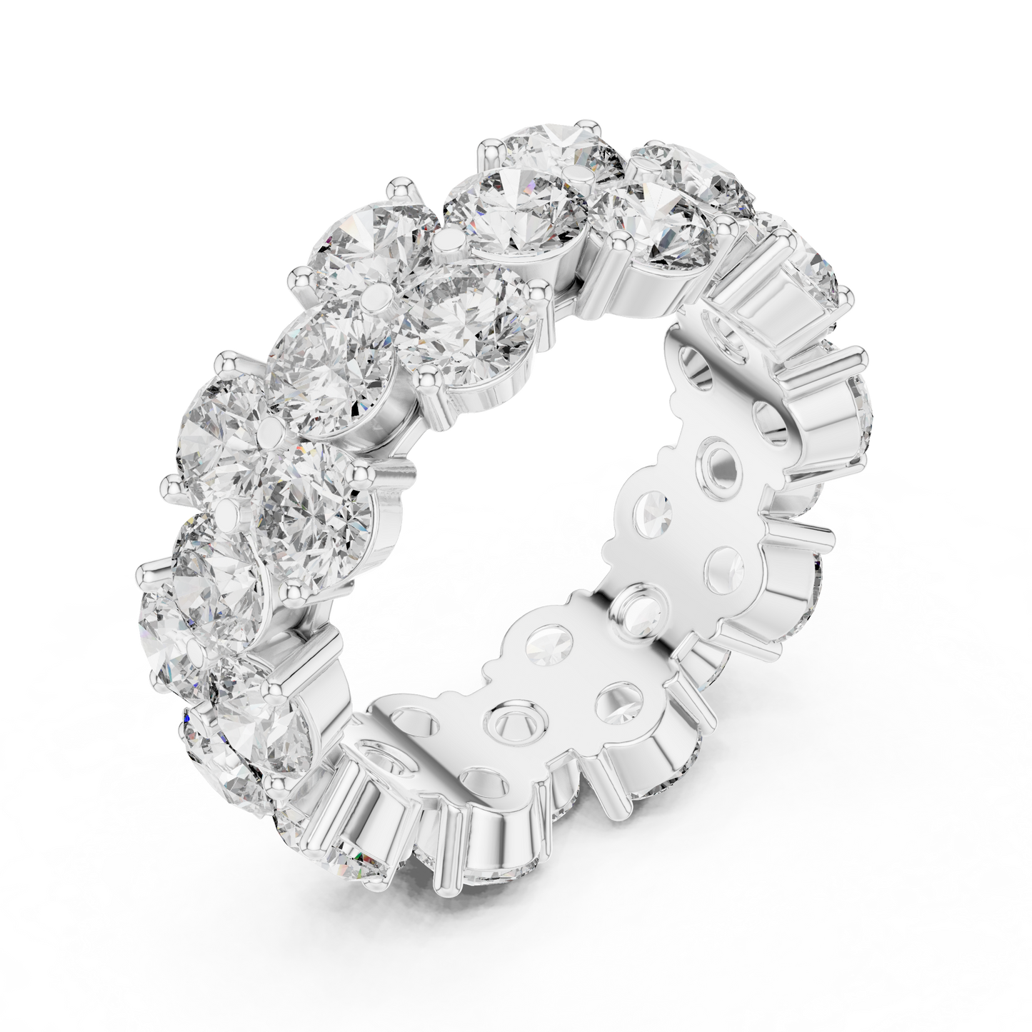Mixed Shape Lab Grown Diamond Halo Ring
