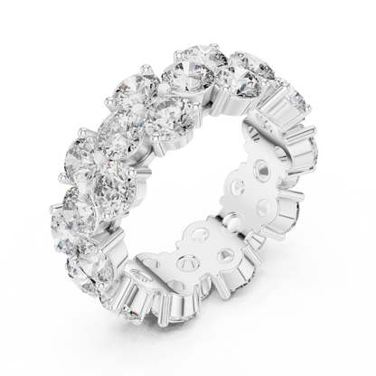 Mixed Shape Lab Grown Diamond Halo Ring
