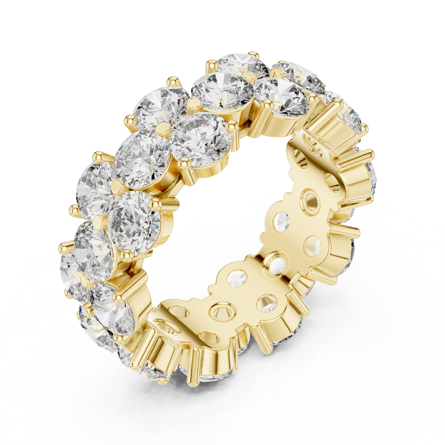 Mixed Shape Lab Grown Diamond Halo Ring
