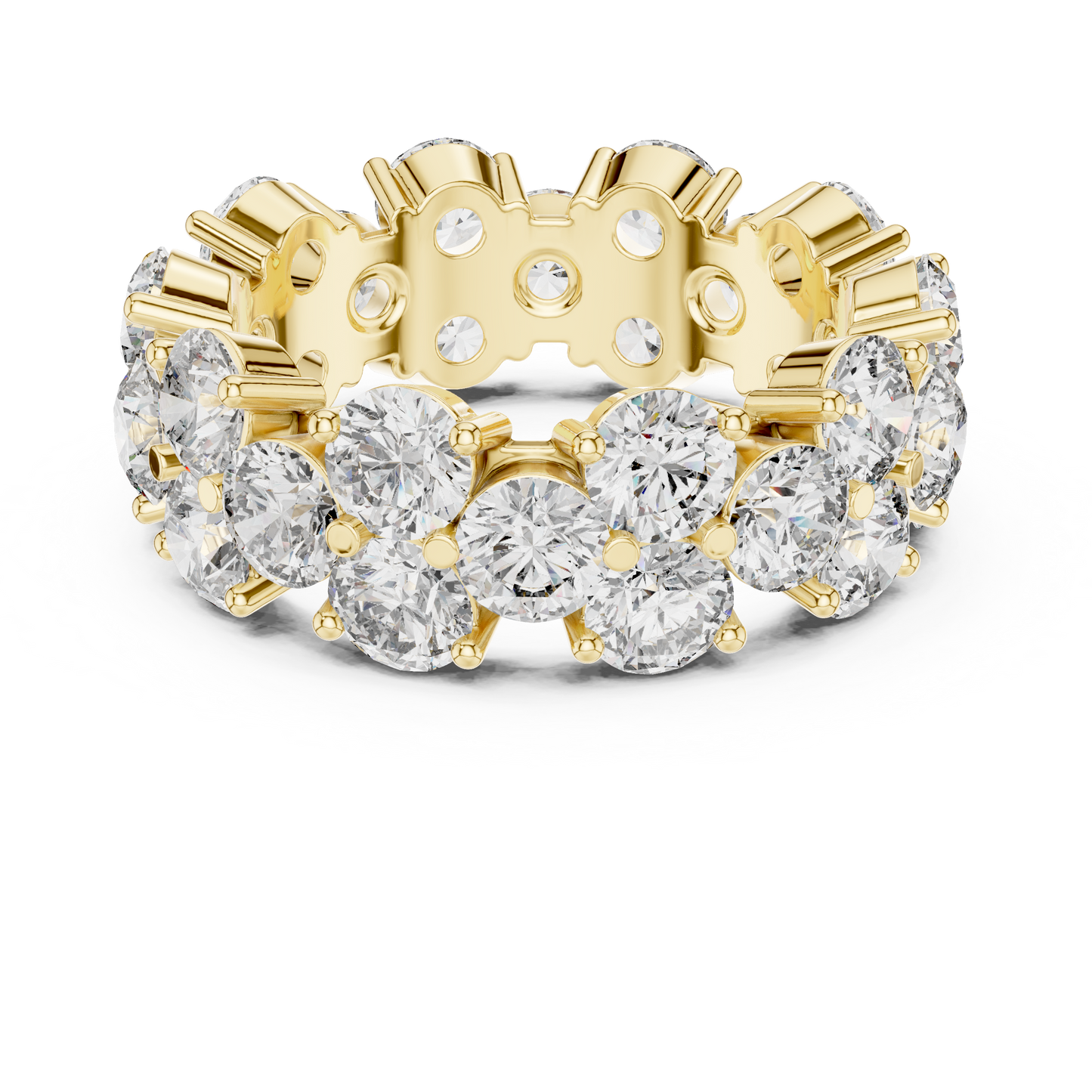 Mixed Shape Lab Grown Diamond Halo Ring