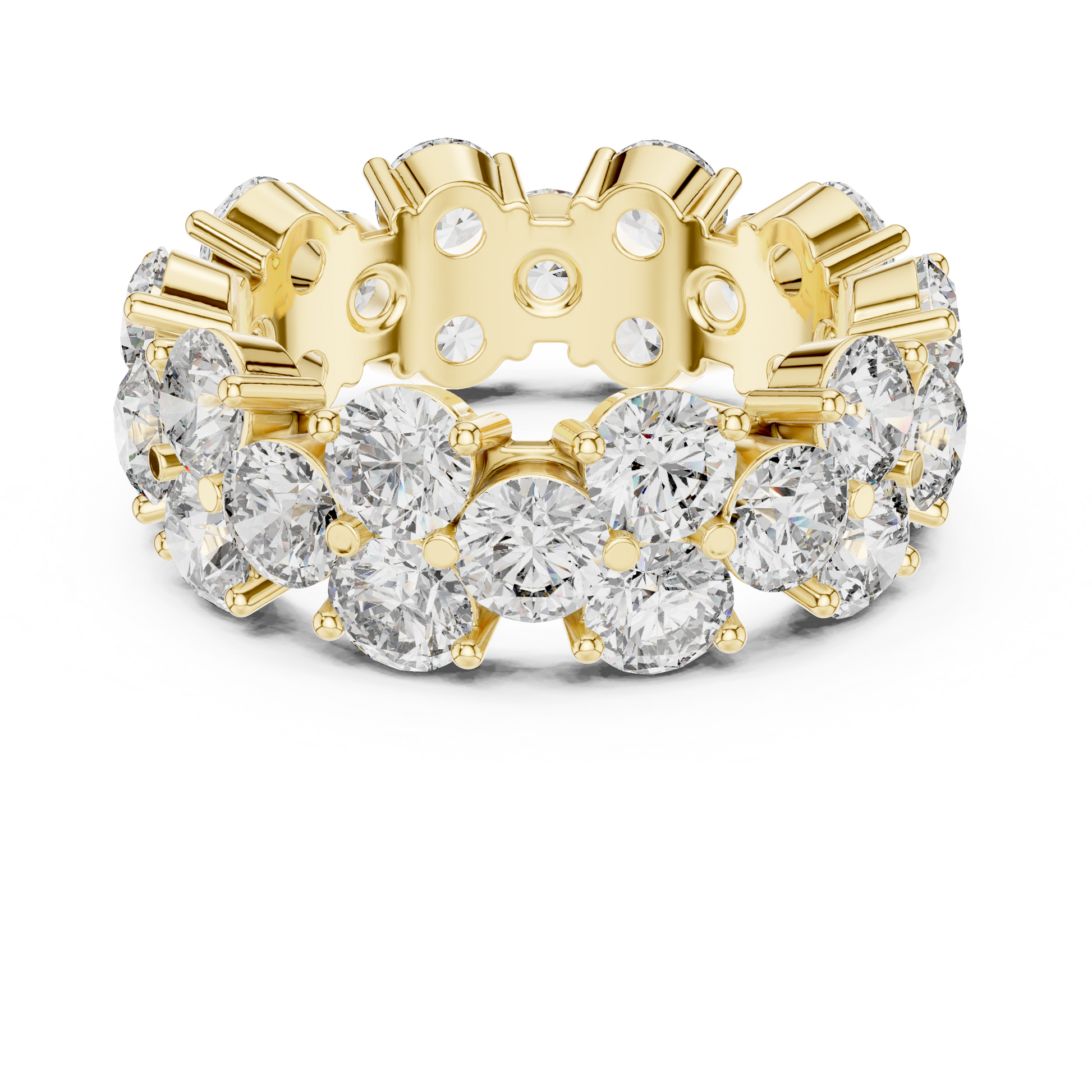Mixed Shape Lab Grown Diamond Halo Ring