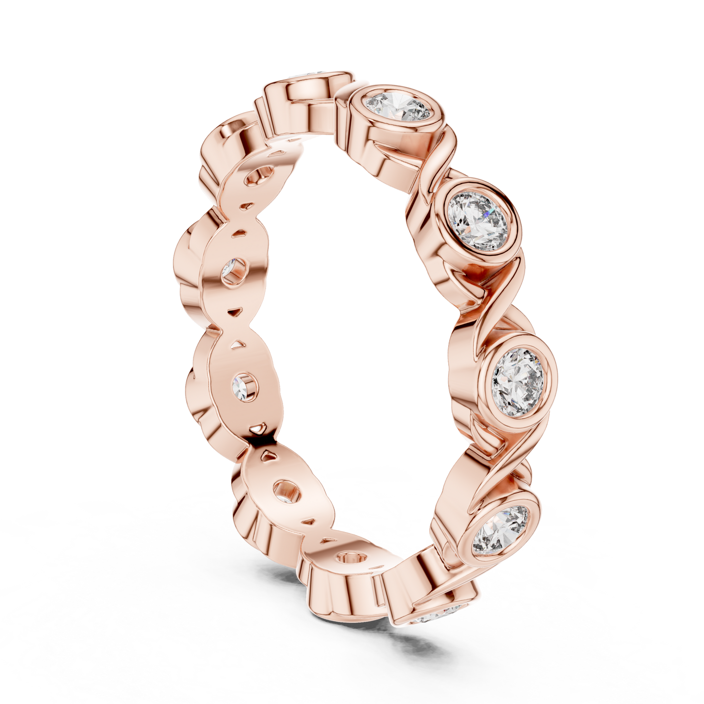 Round Eternity Lab Grown Diamond Ring