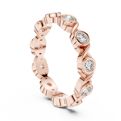 Round Eternity Lab Grown Diamond Ring