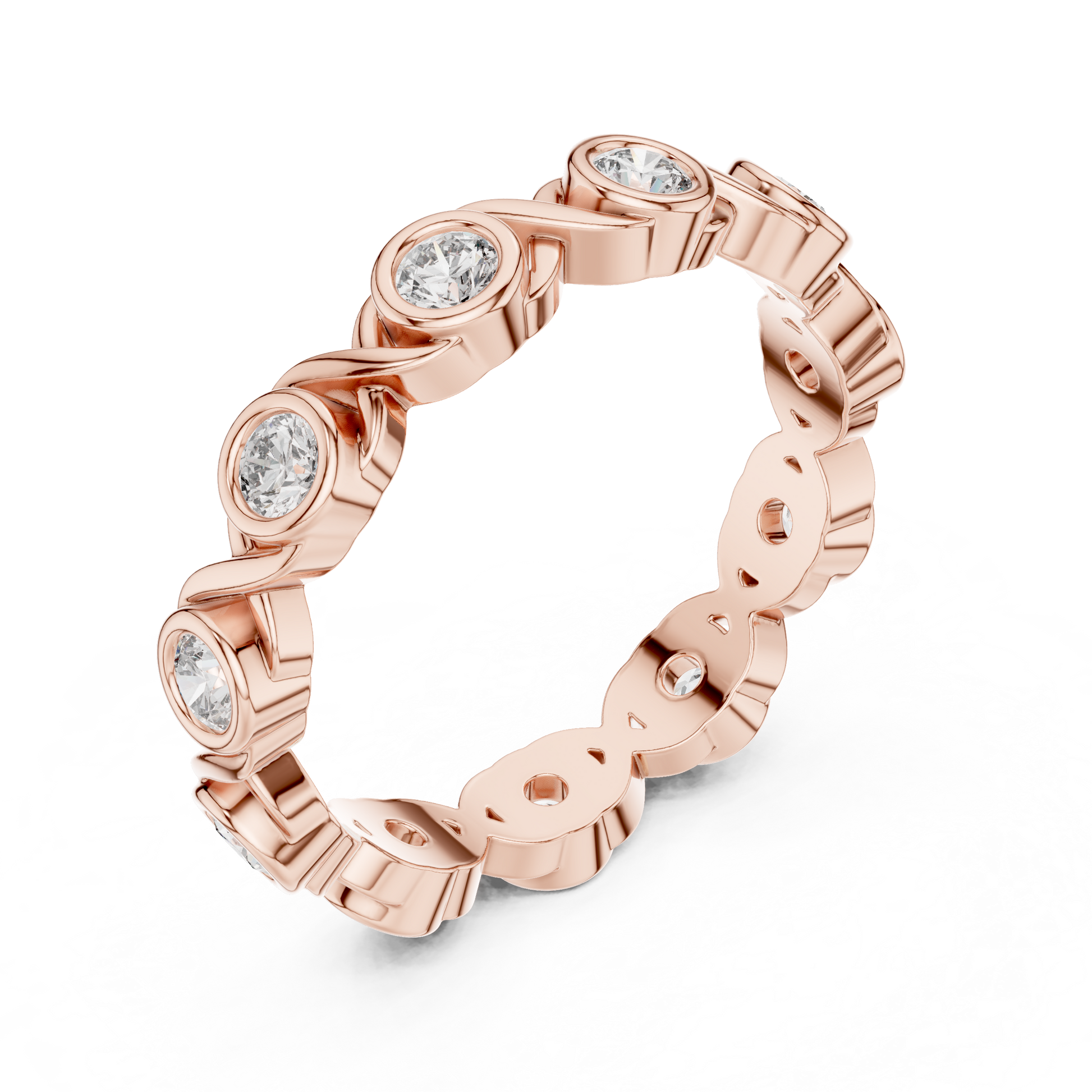 Round Eternity Lab Grown Diamond Ring