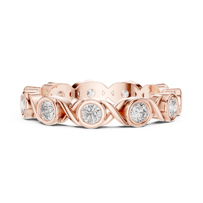 Round Eternity Lab Grown Diamond Ring