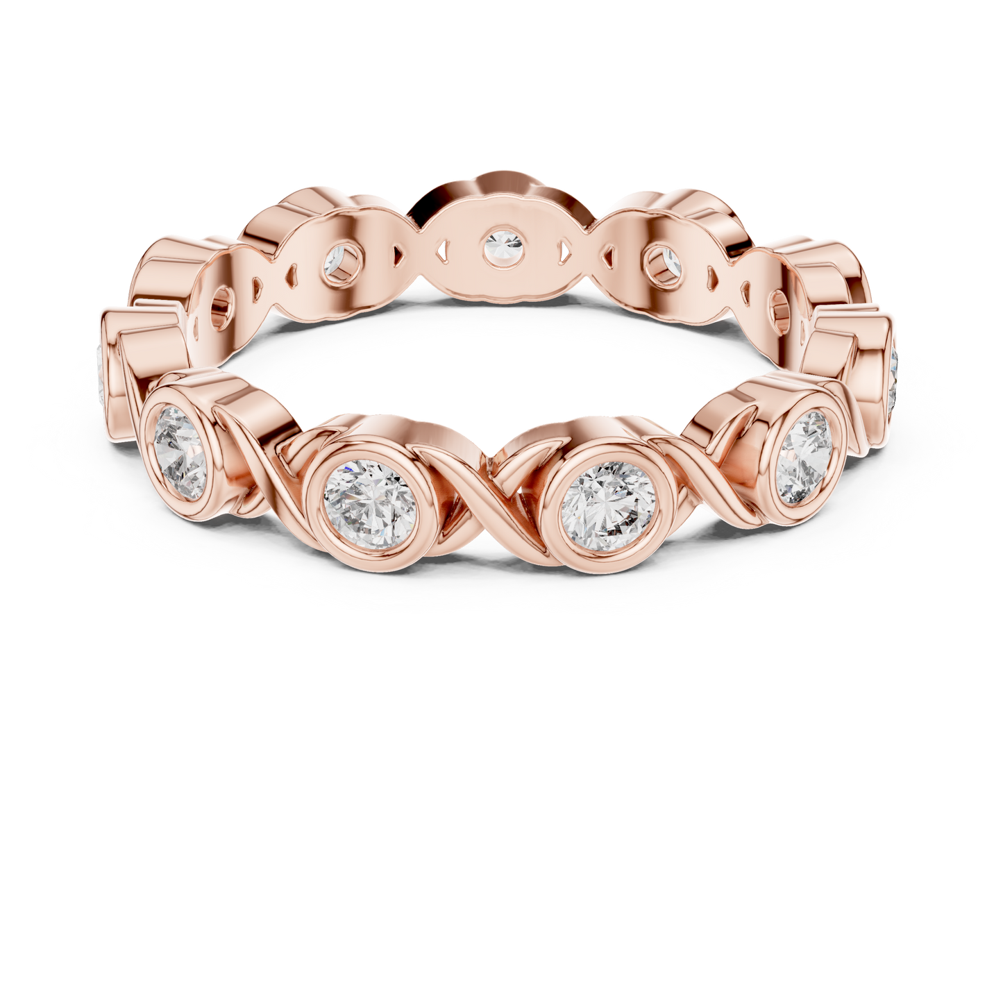 Round Eternity Lab Grown Diamond Ring