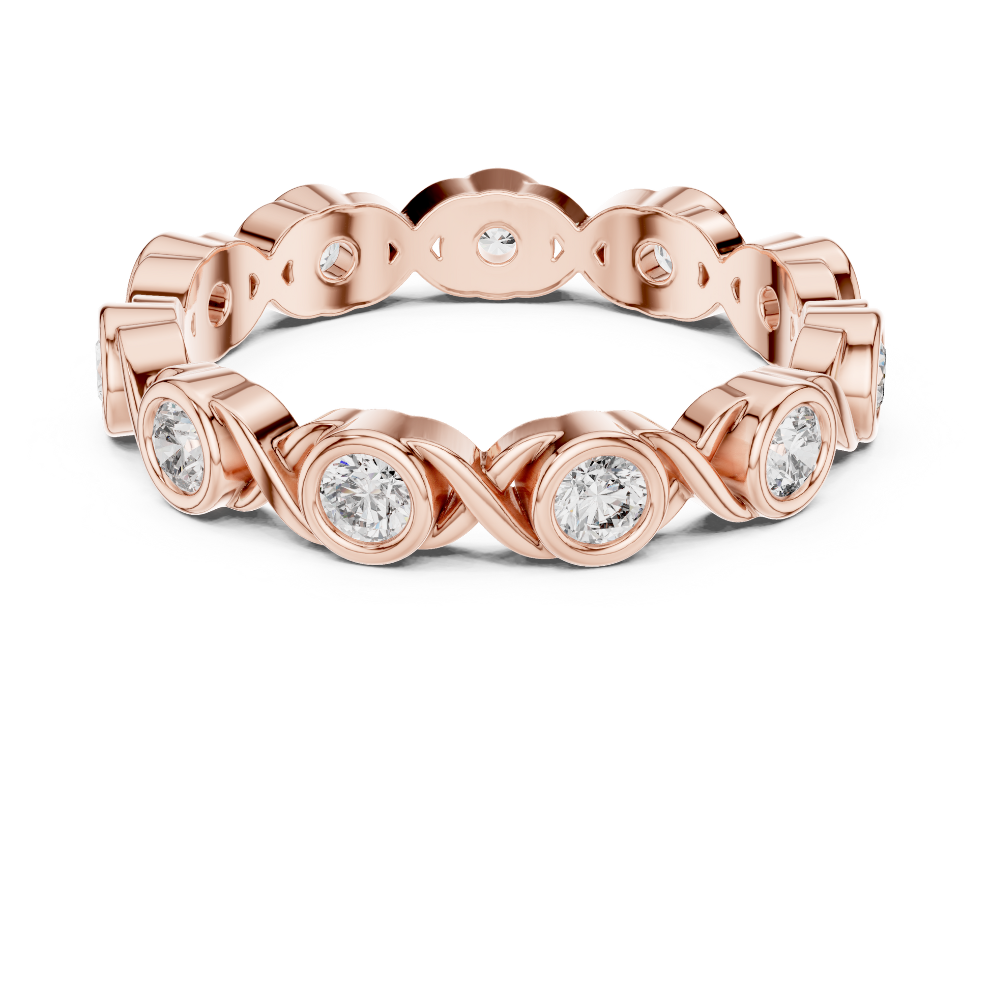 Round Eternity Lab Grown Diamond Ring