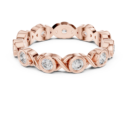 Round Eternity Lab Grown Diamond Ring