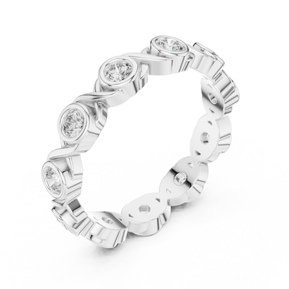 Round Eternity Lab Grown Diamond Ring