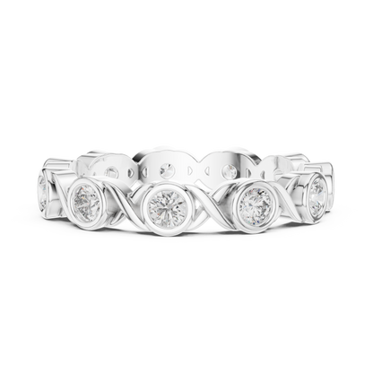 Round Eternity Lab Grown Diamond Ring