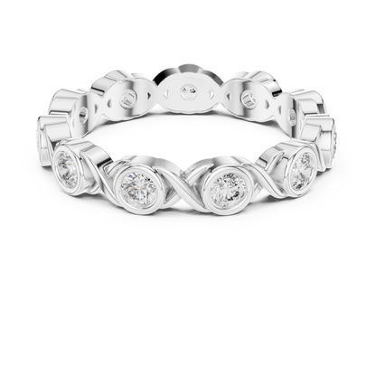 Round Eternity Lab Grown Diamond Ring