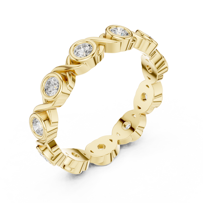 Round Eternity Lab Grown Diamond Ring