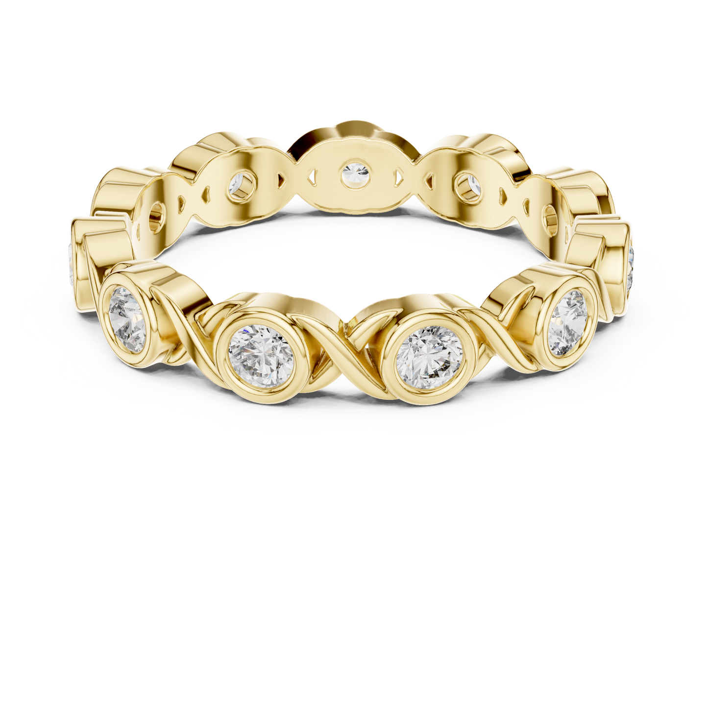 Round Eternity Lab Grown Diamond Ring