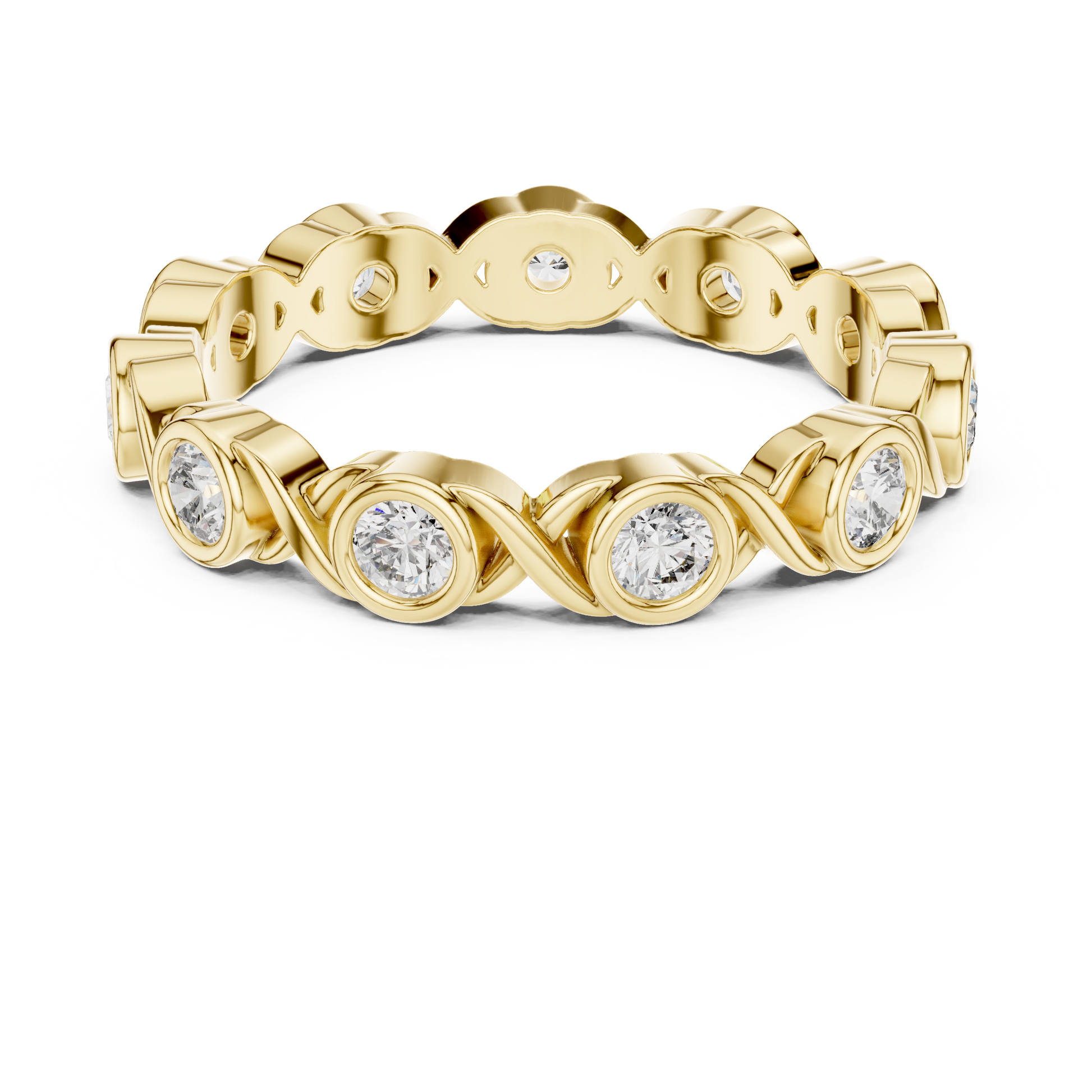 Round Eternity Lab Grown Diamond Ring