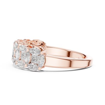 Oval Halo Lab Grown Diamond Ring
