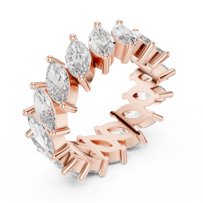 Mixed Shape Lab Grown Diamond Eternity Ring