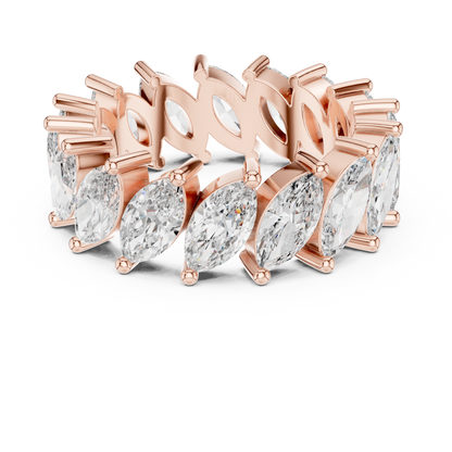 Mixed Shape Lab Grown Diamond Eternity Ring
