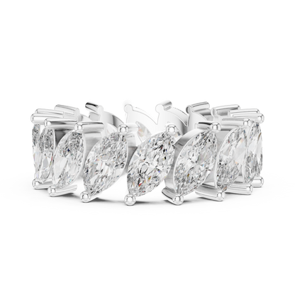 Mixed Shape Lab Grown Diamond Eternity Ring